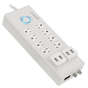 Power360(R) 8-Outlet Floor Strip with USB Pluggables