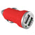 2.1-Amp 2-Port USB-A Car Charger (Red)