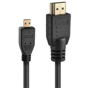 HDMI(R) to Micro HDMI(R) Standard Cable with Ethernet, 6 Feet