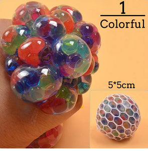 Colorful Grape Ball Antistress Toys Squishy Squish Toy Squeeze Relief Anti-stress Kids Funny Things Prank Jokes for Adults Gifts